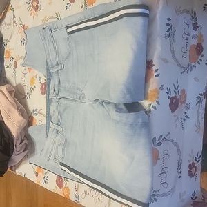 Jr cp pinstriped jean